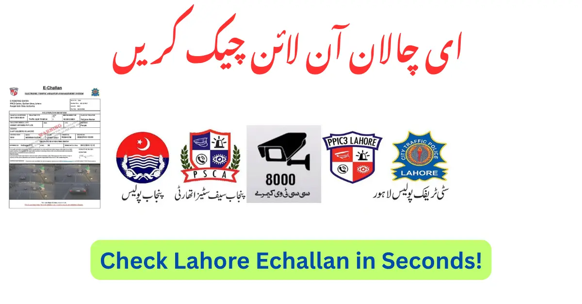 echallan check lahore