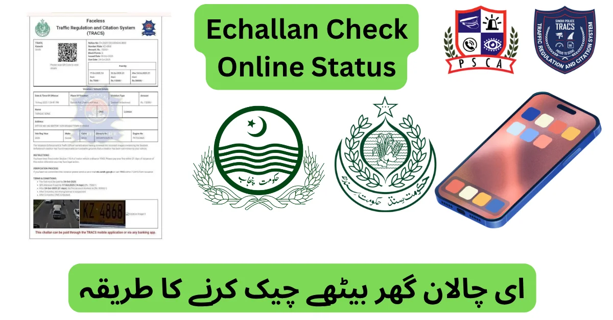echallan online status