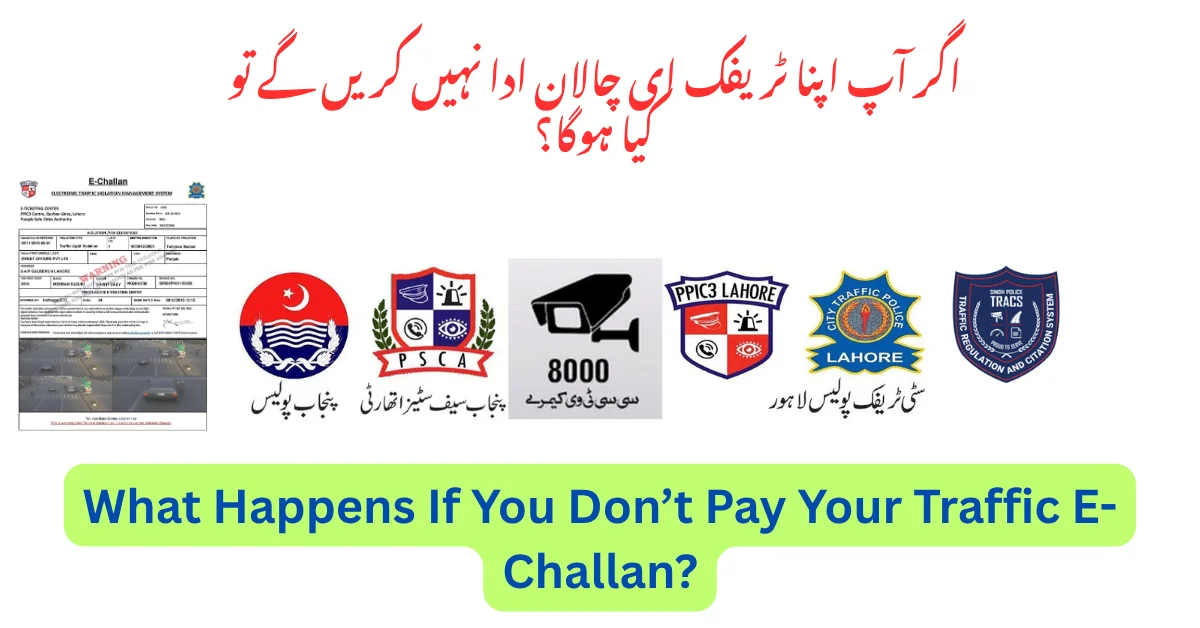 what if you dont pay echallan